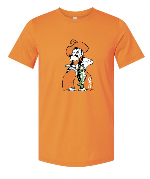 Fishing Pete Orange Short Sleeve Tee